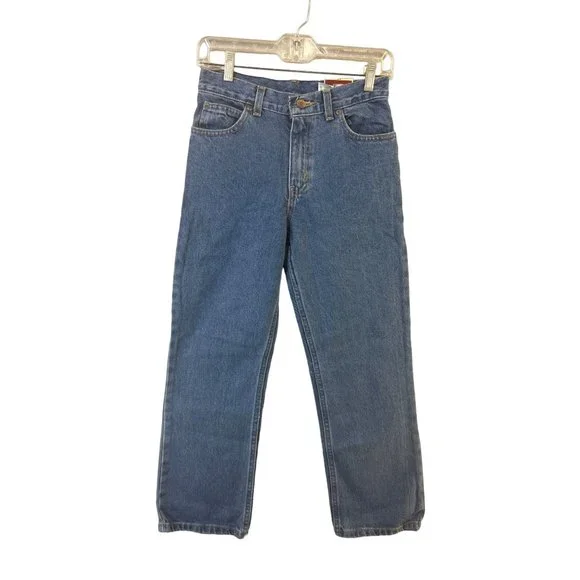 Faded Glory NWT 5 Pocket Jeans Boys Size 12 Regular - Picture 2 of 10